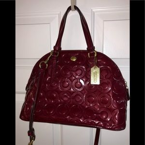 Coach purse with matching wallet